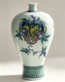 Blue-and-White Doucai Meiping with the "Three Abundances" Pattern